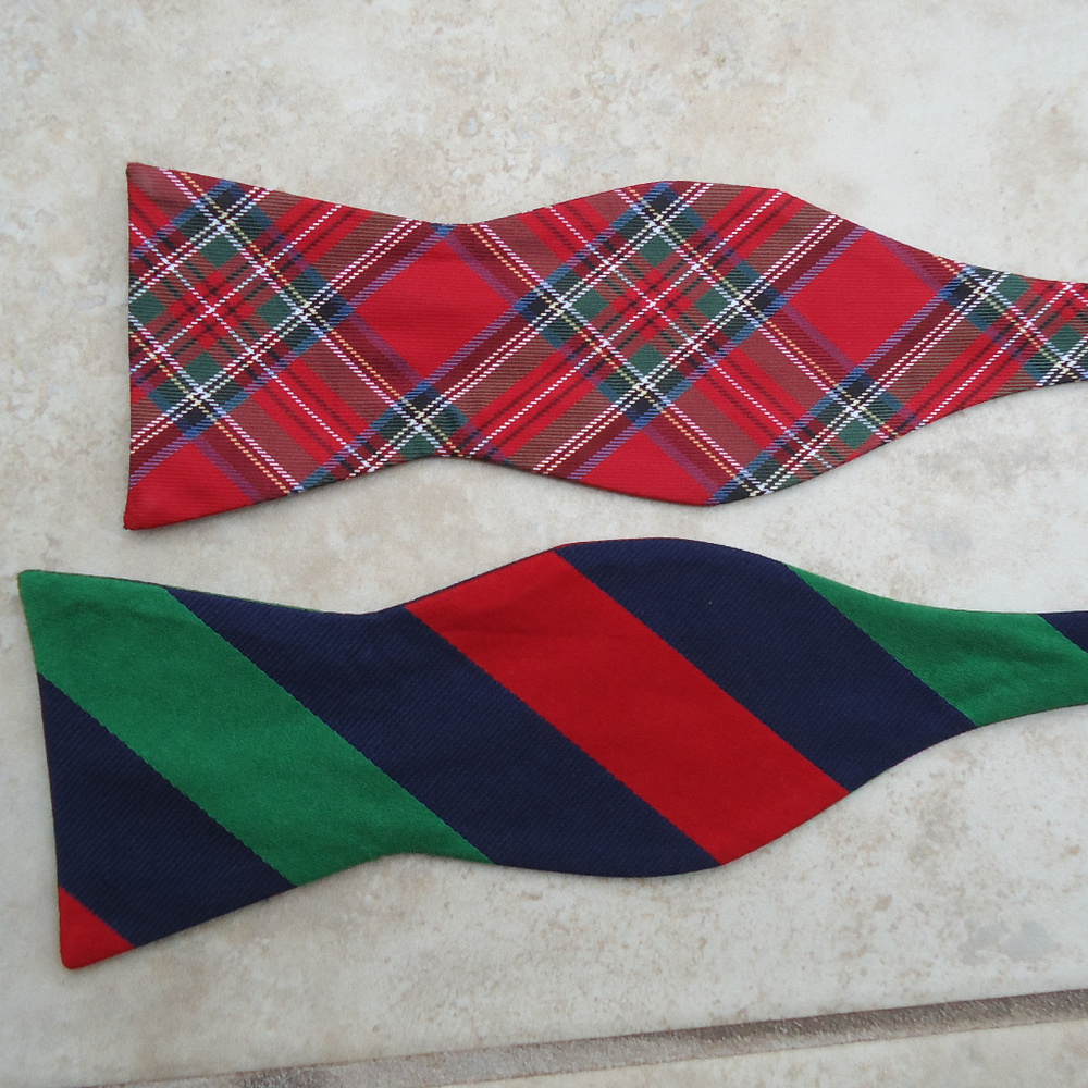 Men's Holiday Bow Tie 2 sides